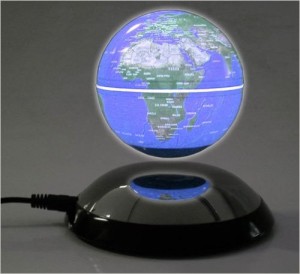 Columbus Kinder-3,5" LED Globus Schwebeglobus Magnetisch Schwebend Earth Leuchte