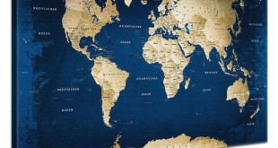 Globus Weltkarte